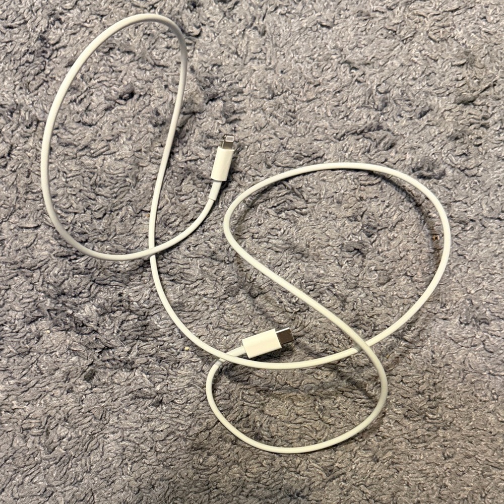 Apple White Charging Cable